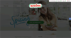 Desktop Screenshot of hr.kotanyi.com
