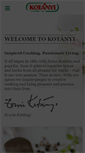 Mobile Screenshot of kotanyi.com